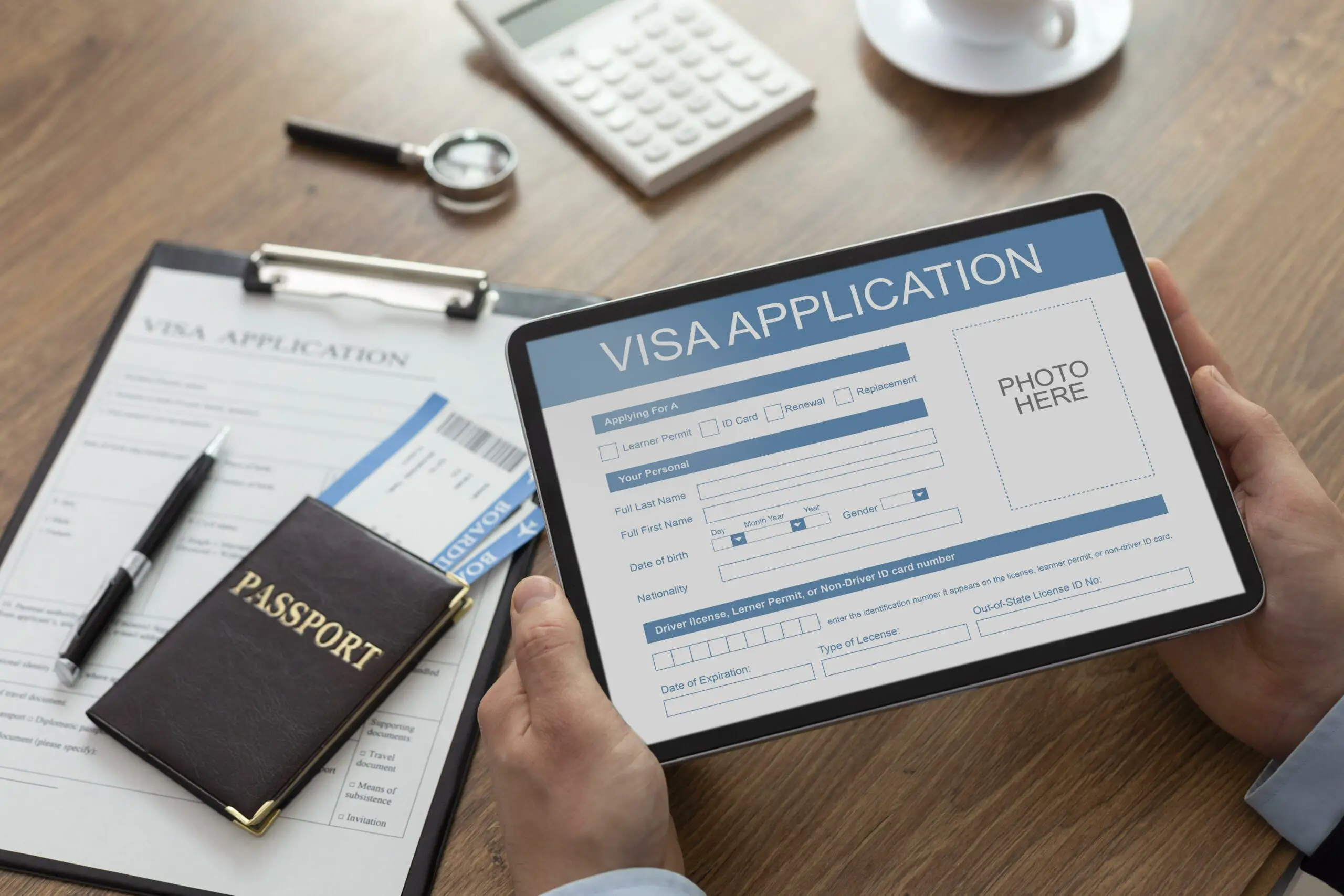 Visa transfer. Visa application. Korea visa. Visa Travel.